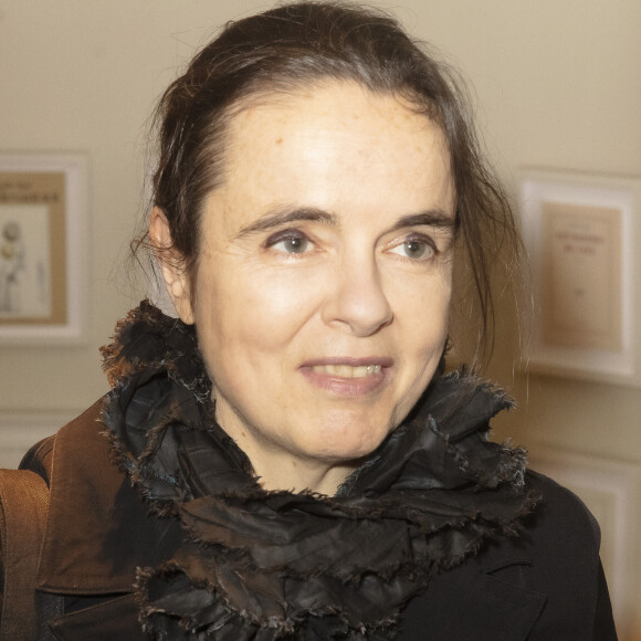 Amélie Nothomb, lauréate 2021 - Remise du prix Renaudot 2021 au restaurant Drouant à Paris. Le 3 novembre 2021 © Jack Tribeca / Bestimage
