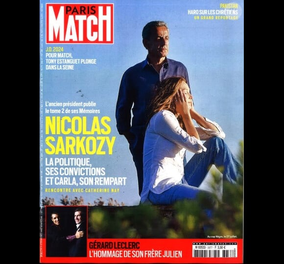 Couverture de Paris Match.