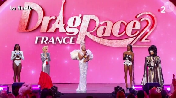 Keiona, Punani, Sara Forever et Mami Watta était les finalistes de Drag Race France saison 2. ©France 2