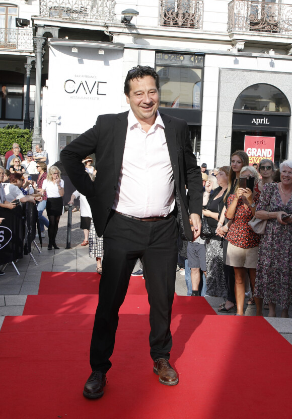 Exclusif - Laurent Gerra, parrain du festival lors de la 2ème édition du Festival du Cinéma Français et Gastronomie d'Aix-les-Bains le 8 juin 2023. © Denis Guignebourg / Bestimage 