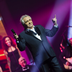 Exclusif - Michel Sardou - Ultime concert de Michel Sardou pour la dernière date de son spectacle "La dernière danse" à la Seine Musicale à Boulogne-Billancourt le 12 avril 2018. © Pierre Perusseau/Bestimage 