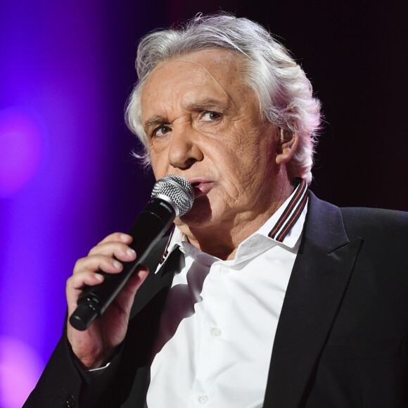 Exclusif - Michel Sardou - Enregistrement de l'émission "Bon Anniversaire Laurent Gerra" au Pavillon Baltard à Nogent-sur-Marne le 13 novembre 2017.  © Pierre Perusseau/Bestimage 