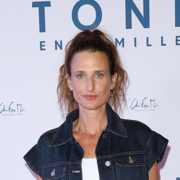 La comédienne Camille Cottin est la tête d'affiche de ce long-métrage
Camille Cottin - Avant-première du film "Toni en famille" au Pathé Convention à Paris le 29 août 2023. © Coadic Guirec / Bestimage