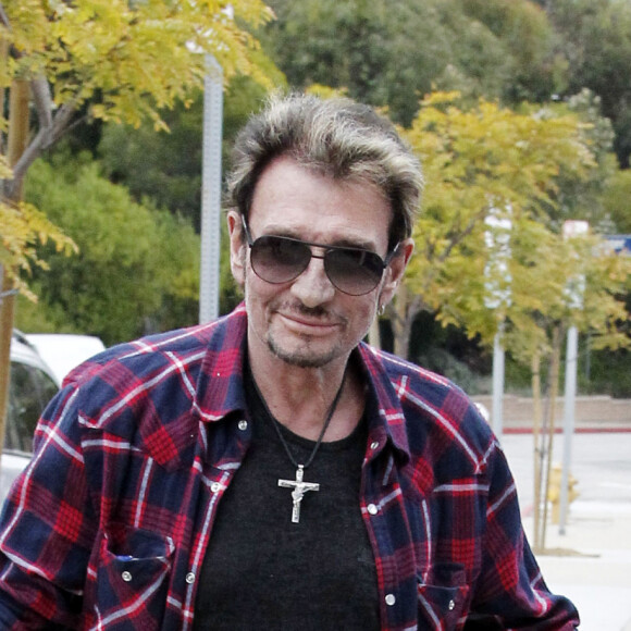 Johnny Hallyday à Los Angeles en 2012.