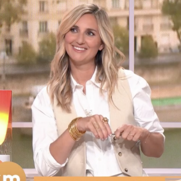 Marie Portolano embarrassée dans "Télématin" après une drôle de gaffe. France 2