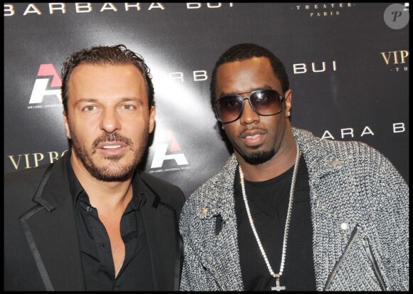 P. Diddy et Jean-Roch  au VIP Room a fait la fête jusqu'au bout de la nuit !