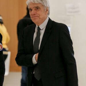 Exclusif - Bernard Tapie - Arrivées au Tribunal de Paris, Batignolles - 11e chambre correctionnelle, 2e section pour le procès de Bernard Tapie, le 18 mars 2019.