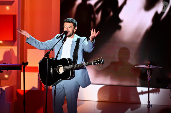 Exclusif - Patrick Bruel - Enregistrement de l'émission de rentrée "Vivement Dimanche" présentée par M. Drucket et qui sera diffusée le 3 septembre 2023 sur France 3 au Studio Gabriel à Paris le 28 aout 2023. © Guillaume Gaffiot/Bestimage