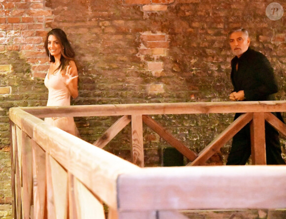 George Clooney et sa femme Amal Clooney à Venise - Venise, 31 août 2023