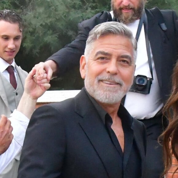 George Clooney et sa femme Amal Clooney à Venise - Venise, 31 août 2023