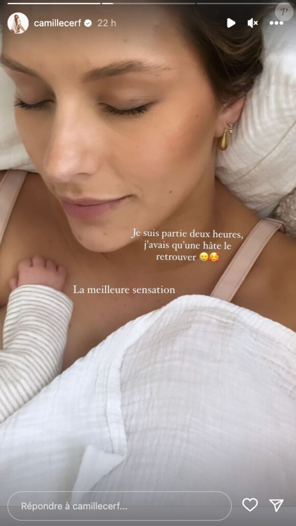 Camille Cerf Une Maman triste Ses Confidences mouvantes Depuis La 