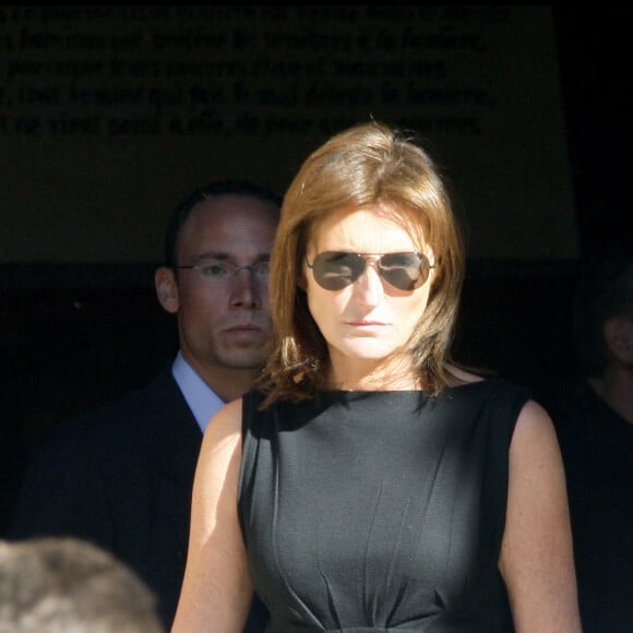 Jacques Martin a été marié à Cécilia Attias (anciennement Sarkozy). Ils ont deux enfants, Judith et Jeanne-Marie.
Cécilia Sarkozy - Obsèques de Jacques Martin en la cathédrale Saint-Jean à Lyon. ©Jacovides-Guizard / Bestimage