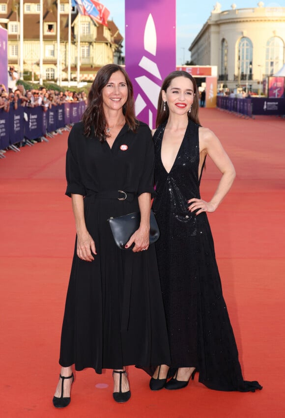 Sophie Barthes, Emilia Clarke - Projection du film "The pod generation" lors du 49ème Festival du Cinema Americain de Deauville, le 3 septembre 2023.