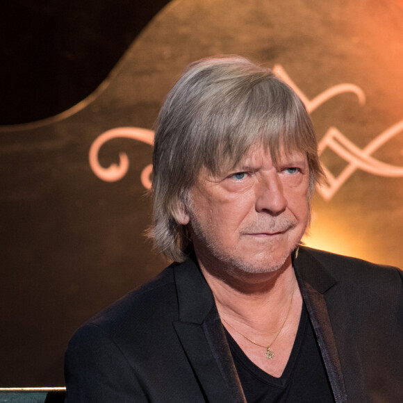 Exclusif - Le chanteur Renaud (Renaud Séchan) - Tournage de l'émission "Merci Renaud" dans les studios de la Plaine Saint-Denis le 15 novembre 2016.