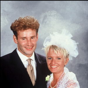 Archives - Mariage de Pierre Sled et Sophie Davant en 1991.