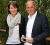 Depuis une vingtaine d'années, le duo est tout bonnement inséparable !
Jean-Michel Aphatie et sa femme - People au village des Internationaux de France de tennis de Roland Garros à Paris, le 1er juin 2014. 