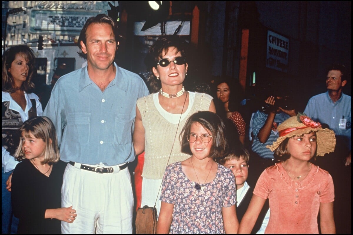 Photo : Kevin Costner, son ex-femme Cindy et leurs enfants Joe ..., image size:1200x800