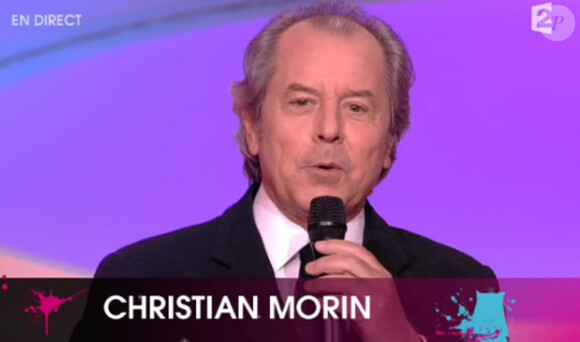 Christian Morin fait partie des nombreux animateurs de cette 25e cérémonie des Victoires de la Musique.