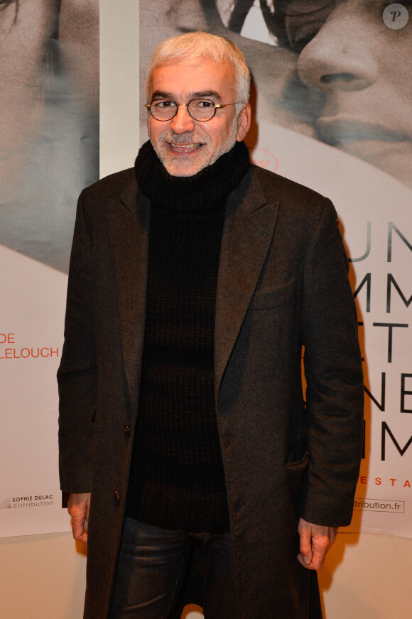 Pascal Praud - People à la projection du film "Un homme et une femme" en version restaurée, pour fêter les 50 ans du film ainsi que les 13 ans de Sophie Dulac Distribution au cinéma L'Arlequin, à Paris, le 6 novembre 2016. © Coadic Guirec/Bestimage