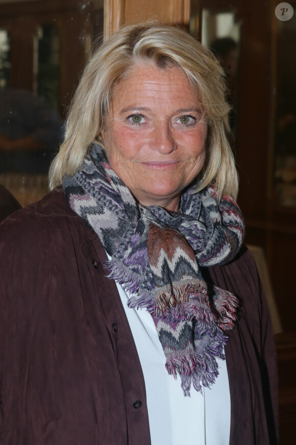 Marina Carrère d'Encausse - 3ème édition du Prix Régine Deforges au restaurant Macéo à Paris, le 3 avril 2018.