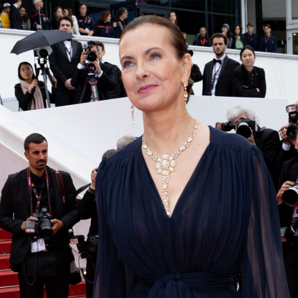 L'occasion de s'intéresser à l'actrice.
Carole Bouquet - Montée des marches du film " Killers of the flower moon " lors du 76ème Festival International du Film de Cannes, au Palais des Festivals à Cannes. Le 20 mai 2023 © Jacovides-Moreau / Bestimage