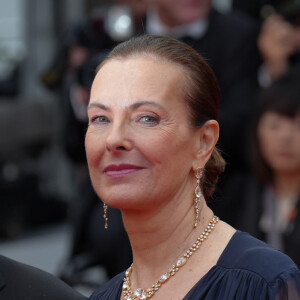 "Je n'arrivais pas à le dire."
Carole Bouquet - Montée des marches du film "Killers of the flower moon" lors du 76ème Festival International du Film de Cannes, au Palais des Festivals à Cannes, France, le 20 mai 2023. © Norbert Scanella/Panoramic/Bestimage 