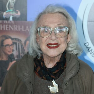 Il est allé lui rendre visite dans sa chambre, située dans la Maison des artistes.
Micheline Presle - Photocall de la 11ème cérémonie des Prix Henri Langlois au studio 104 de la Maison de la Radio à Paris. © CVS/Bestimage 