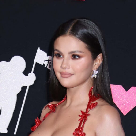 Selena Gomez - Tapis rouge des MTV Video Music Awards, Prudential Center, Newark, New York. 12 septembre 2023. © Nancy Kaszerman/Zuma Press/Bestimage
