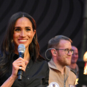 Le prince Harry et Meghan Markle lors des Invictus Games 2023 à Dusseldorf le 12 septembre 2023. 