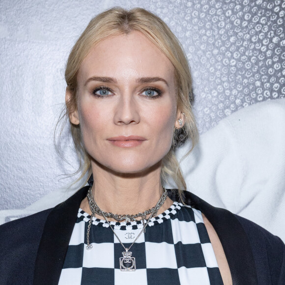 Diane Kruger est à retrouver ce soir sur "TMC" dans la comédie romantique "Un plan parfait".
Diane Kruger au défilé Chanel Collection Femme Prêt-à-porter Printemps/Eté lors de la Fashion Week de Paris (PFW). © Olivier Borde/Bestimage 