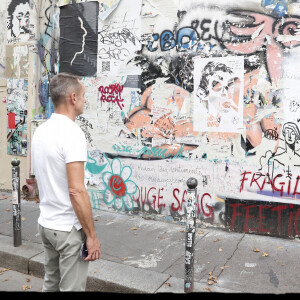 Exclusif - illustration  lors de l'inauguration de la Maison Gainsbourg, rue de Verneuil à Paris le 14 septembre 2023. La maison ouvrira ses portes au public à partir du 20 septembre 2023.© Alain Guizard / Bestimage