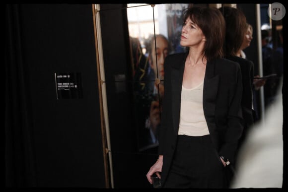 Exclusif - Charlotte Gainsbourg  lors de l'inauguration de la Maison Gainsbourg, rue de Verneuil à Paris le 14 septembre 2023. La maison ouvrira ses portes au public à partir du 20 septembre 2023.© Alain Guizard / Bestimage