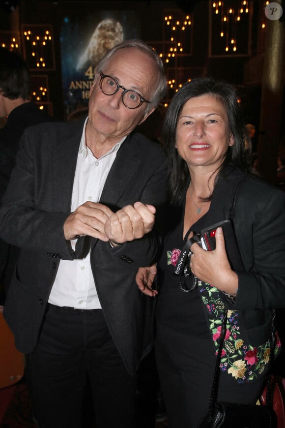 Exclusif - Fabrice Luchini et Emmanuelle Garassino - 33ème " Nuit des Molières " aux Folies Bergère à Paris le 30 Mai 2022. Bertrand Rindoff / Bestimage 