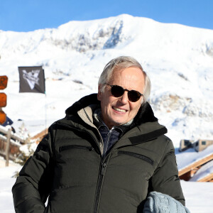 Fabrice Luchini au photocall du film "Un homme heureux" lors de la 26ème édition du festival international de comédie de l'Alpe d'Huez, à Huez, France, le 19 janvier 2023. © Dominique Jacovides/Bestimage 