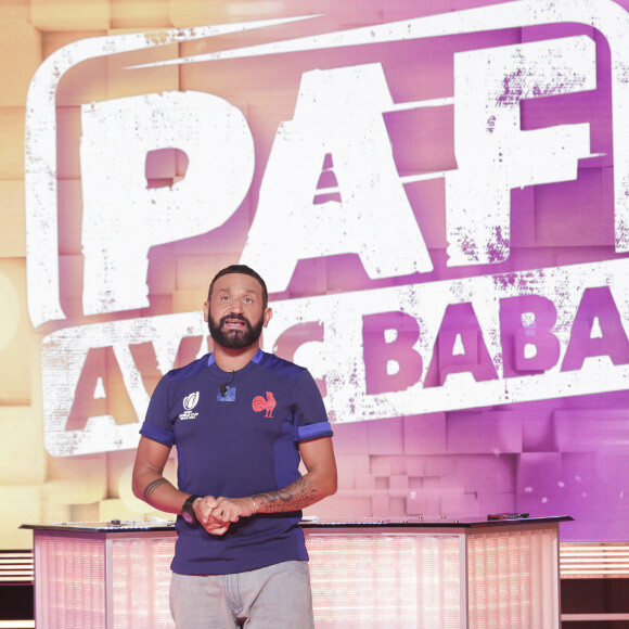 Exclusif - Cyril Hanouna - Sur le plateau de l'émission TPMP (Touche Pas à Mon Poste) présentée en direct par C.Hanouna et diffusée sur C8 - Paris le 07/09/2023 - © Jack Tribeca / Bestimage
