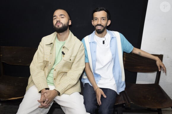 Exclusif - Big Flo et Oli - Backstage - Enregistrement de la dernière émission TPMP (Touche Pas à Mon Poste), présentée par C.Hanouna et diffusée en direct sur C8, le 23 juin 2022.