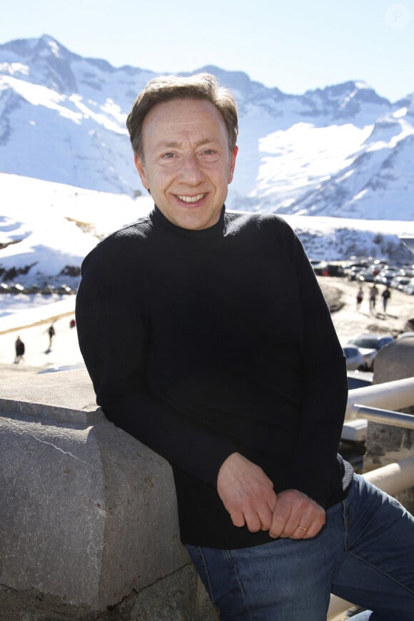 Stéphane Bern de Bellefond - Photocall lors de la 24ème édition du Festival des Créations TV de Luchon, le 9 février 2022.