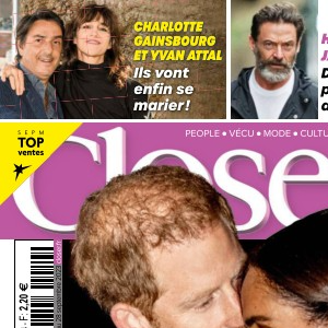 Le prince Harry et Meghan Markle en couverture de "Closer", 22 septembre 2023.