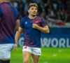 Face à la Namibie, Antoine Dupont a été violemment percuté
Antoine Dupont (XV de France) - Coupe du Monde de Rugby France 2023 du match de Poule A entre la France et l'Uruguay (27-12) au stade Pierre-Mauroy à Lille.