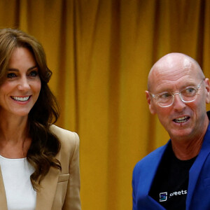 Catherine (Kate) Middleton, princesse de Galles visite l'organisation caritative à but non lucratif "Streets of Growth" à Londres, Royaume Uni, le 19 septembre 2023. 