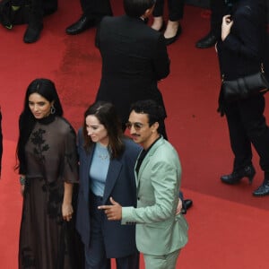 De rares confidences de la part de celle qui est également réalisatrice.
Alexis Manenti, Hafsia Herzi, Nina Meurisse, Younès Boucif - Montée des marches du film " The zone of interest " lors du 76ème Festival International du Film de Cannes, au Palais des Festivals à Cannes. Le 19 mai 2023 © Olivier Borde / Bestimage 