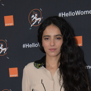 Hafsia Herzi - Soirée "Hello Women" avec Orange à l' Elysée Montmartre à Paris le 1er décembre 2021. © Rachid Bellak/Bestimage