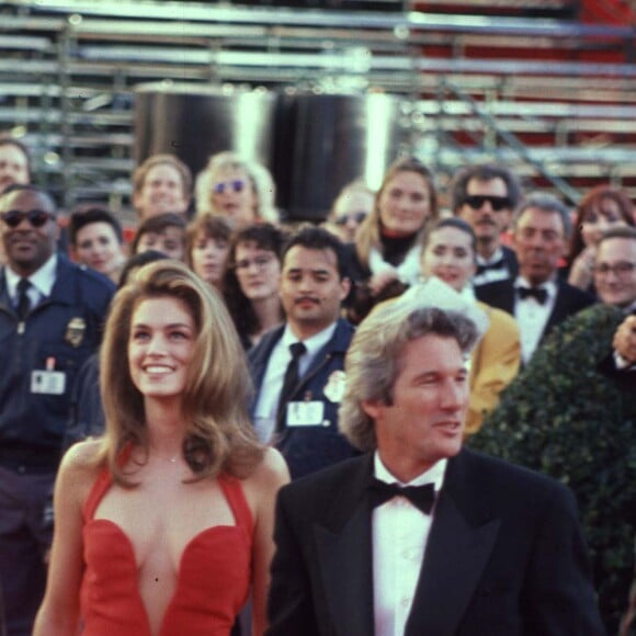 Cindy Crawford et Richard Gere aux Oscars 1991.