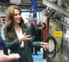 En cette occasion 100% textile, Kate Middleton se devait de se mettre sur son trente-et-un.
Kate Middleton visite l'usine textile familiale "AW Hainsworth" à Leeds, le 26 septembre 2023.