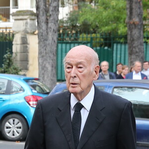 Après la mort de l'ancien président, le lieu avait cependant été revendu.
Valéry Giscard d'Estaing - Obsèques de Liliane Bettencourt en l'église Saint-Pierre de Neuilly-sur-Seine le 26 septembre 2017. 