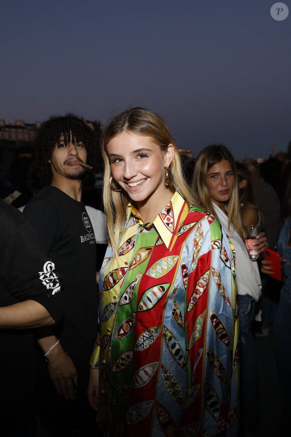 Vittoria de Savoie lors de la soirée d'anniversaire de Joalukas Noah, fils de Yannick Noah et Isabelle Camus, pour ses 18 ans à Paris le 10 juin 2022. © Cyril Moreau / Bestimage