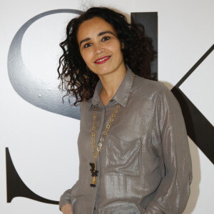 Exclusif - Aïda Touihri lors de la présentation de la collection MSKH pendant la Fashion Week prêt-à-porter automne-hiver 2019/2020 au show Room Xavier Lavergne à Paris, France, le 25 février 2019. © Marc Ausset-Lacroix/Bestimage 