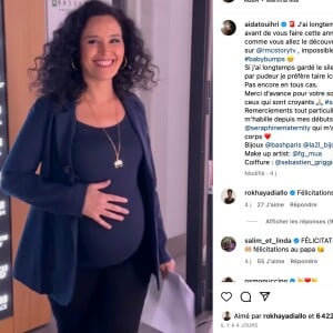 Enchaînant les projets à la télé, l'animatrice a toutefois officialisé sa nouvelle grossesse le 6 septembre dernier sur Instagram.