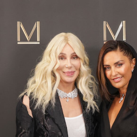 Cher, Valerie Messika - Photocall du défilé Messika Haute Joaillerie 2023 au Pavillon Cambon à Paris le 28 septembre 2023. © Jack Tribeca / Tiziano Da Silva / Bestimage