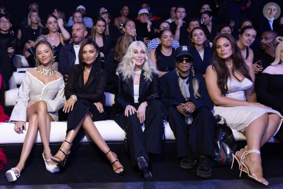 Ester Expósito, Valérie Messika, Cher, guest, Ashley Graham - Front row du défilé Messika Haute Joaillerie 2023 au Pavillon Cambon à Paris le 28 septembre 2023 © Tiziano Da Silva / Jack Tribeca / Bestimage